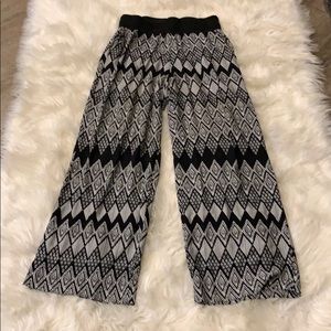 Black & white PALAZZO  pants